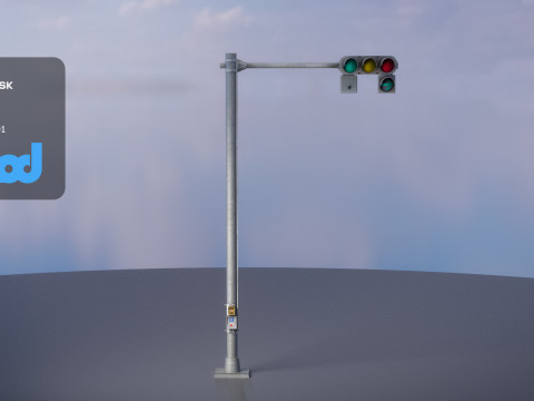 Traffic Light 3D 모델
