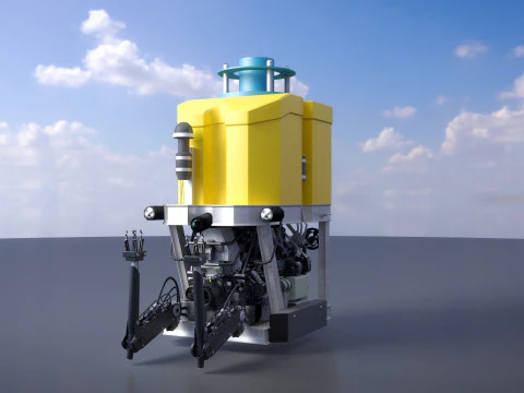 Robotertaucher 3D Modell