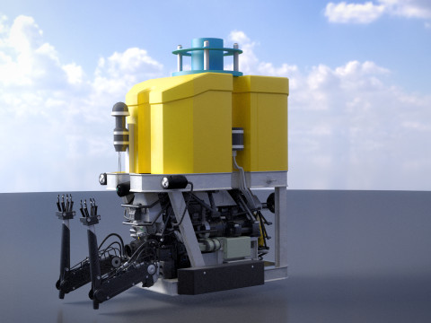 Robot Diver 3Dモデル