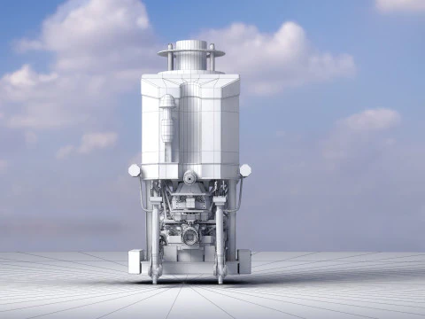 ロボットダイバー 3Dモデル