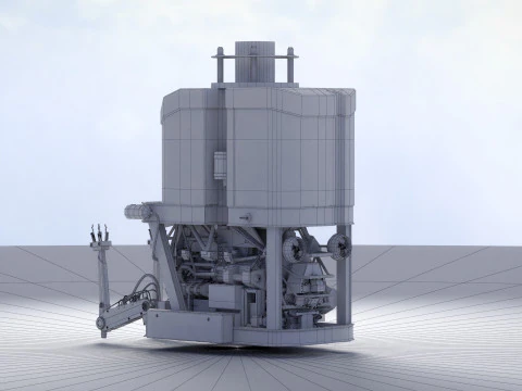 ロボットダイバー 3Dモデル