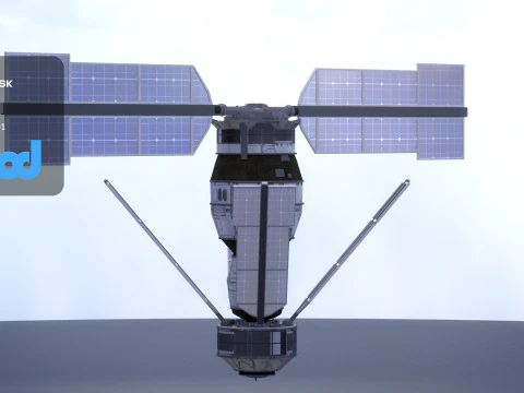 Satellite 3D Model