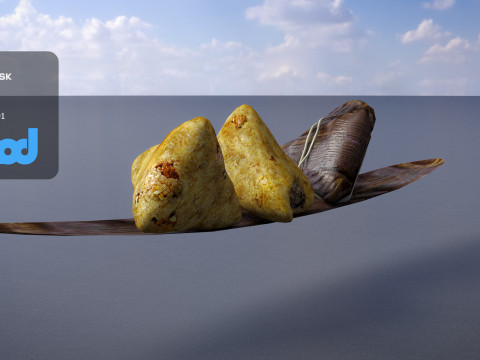 Rice Dumpling 3Dモデル