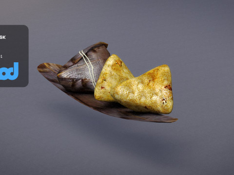 Rice Dumpling Modelo 3D