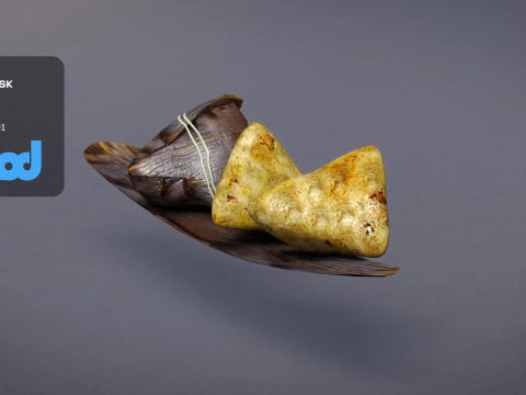Rice Dumpling 3D Model