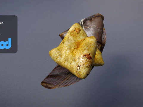 Rice Dumpling 3D Model