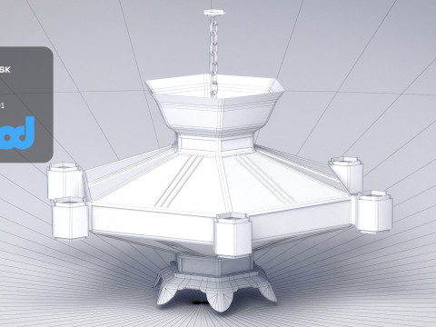 Lantern 0002 3D 模型