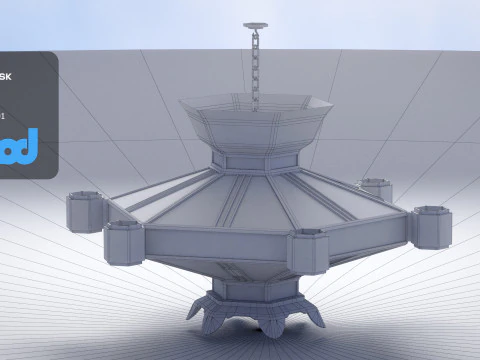 Lanterna 0002 Modelo 3D