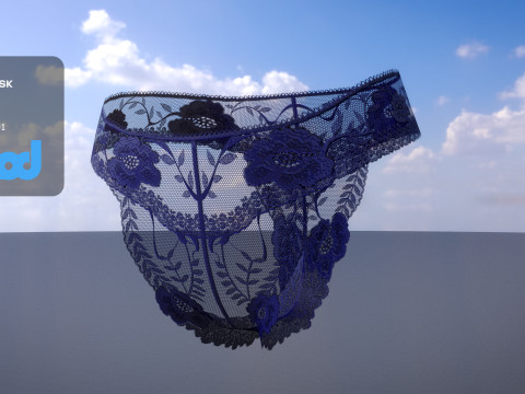 Thong 0001 3Dモデル
