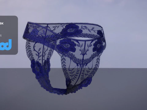 Thong 0001 3D Model