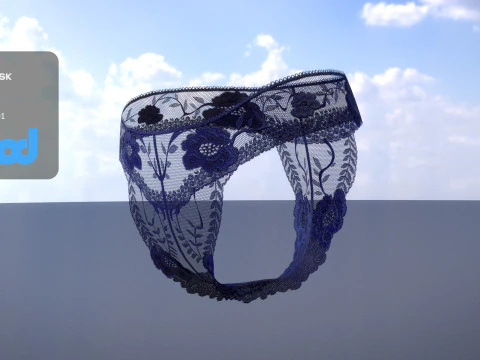 Thong 0001 3D Model