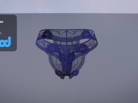Thong 0001 Modèle 3D