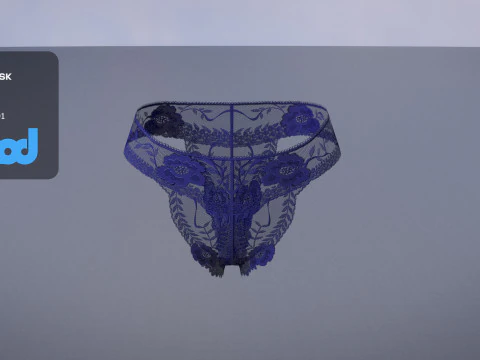Thong 0001 3D Model