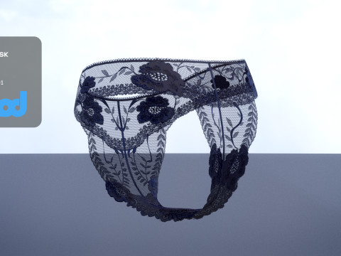 Thong 0001 Modèle 3D