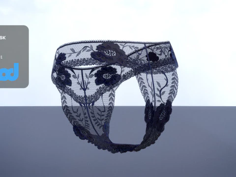 Thong 0001 3D Model