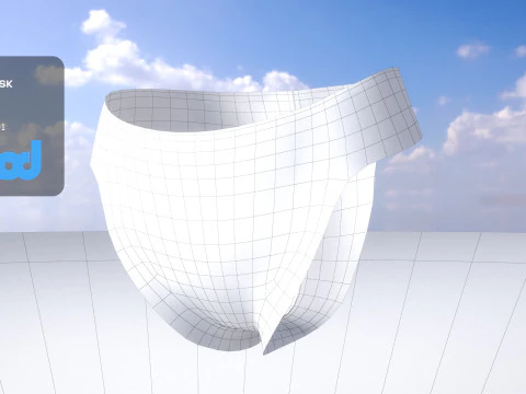 Thong 0001 3D Model
