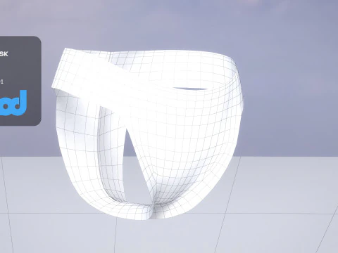 Thong 0001 3D Model