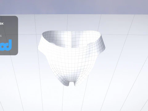 Thong 0001 3D Model