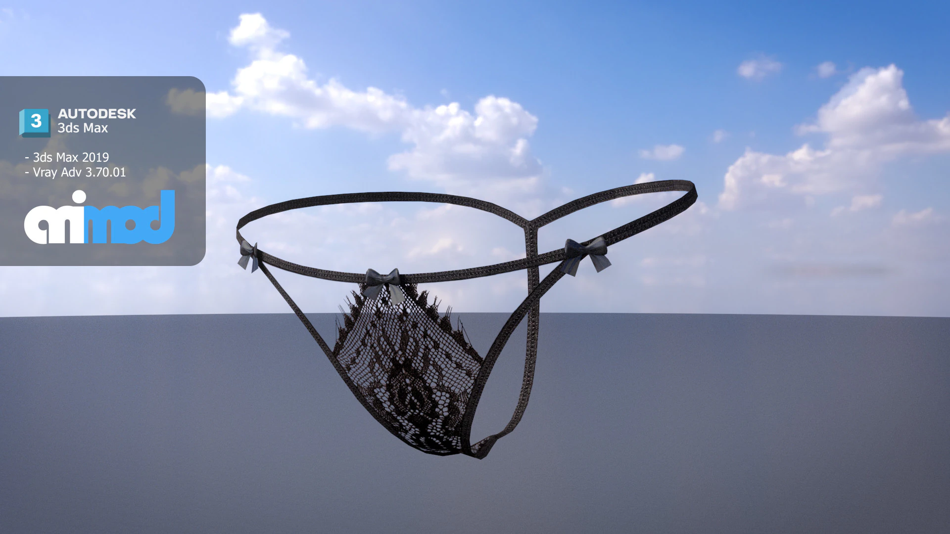 Thong 0002 3D Model .c4d .max .obj .3ds .fbx .stl .blend