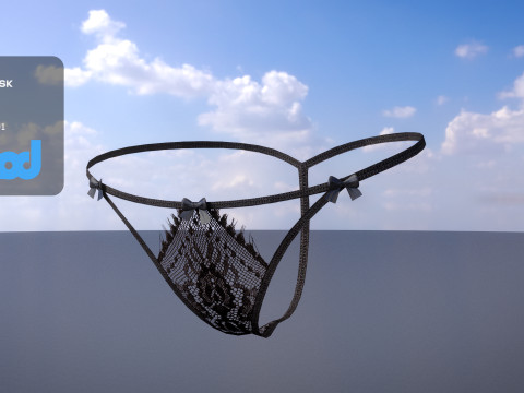 Thong 0002 3Dモデル