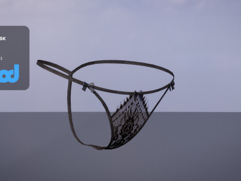 Thong 0002 3Dモデル