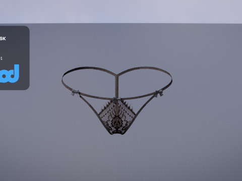 Thong 0002 3Dモデル