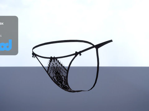 Thong 0002 3D Model