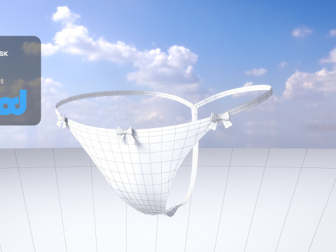 Thong 0002 3Dモデル