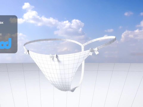 Thong 0002 3D Model