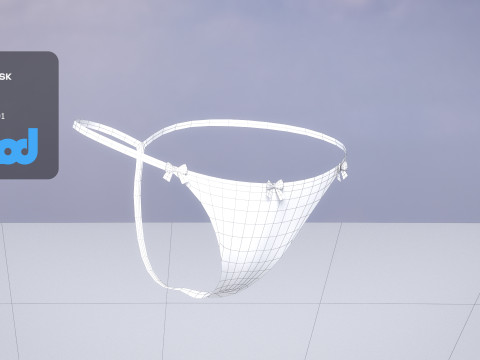 Thong 0002 3Dモデル