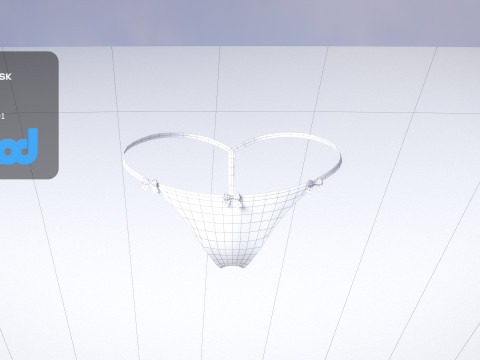 Thong 0002 3Dモデル
