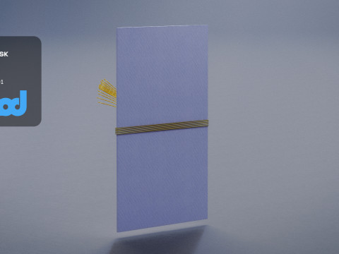 Japanese Mizuhiki 3Dモデル