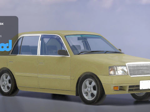Vintage Car 3D Model