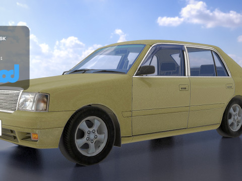 Vintage Car 3Dモデル