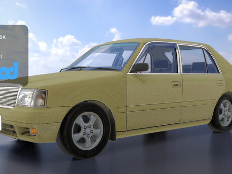 Vintage Car 3D Model