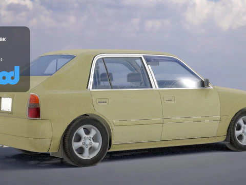 Vintage Car 3D Model