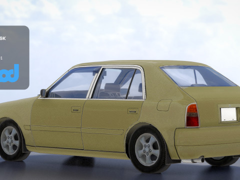 Vintage Car 3Dモデル