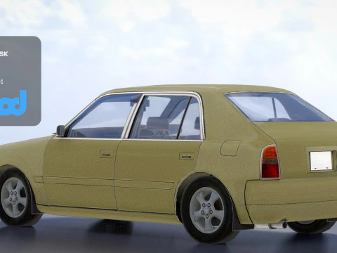 Vintage Car 3D Model