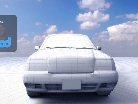 Vintage Car 3D Model