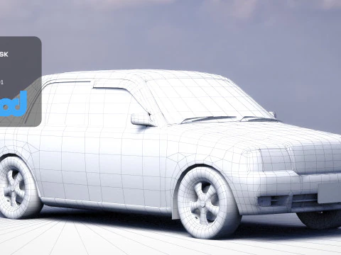 Vintage Car 3D Model