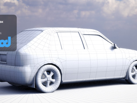 Vintage Car 3Dモデル
