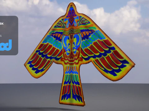 Eagle Kite 3D Model