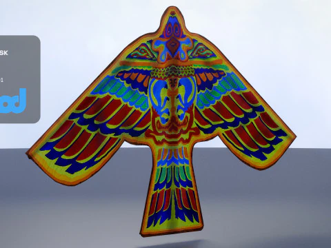 Eagle Kite 3D Model