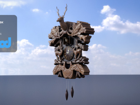 Cuckoo Clock Model 3D