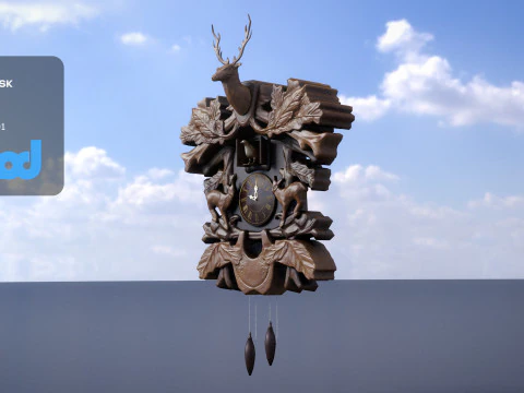 Cuckoo Clock 3D Model