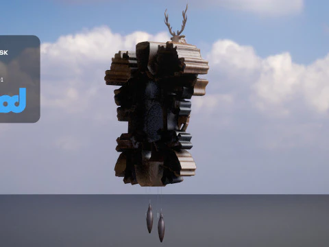 Cuckoo Clock 3D Model