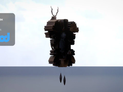 Cuckoo Clock 3D Model