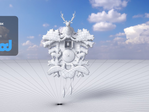 Cuckoo Clock Model 3D