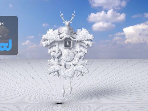 Cuckoo Clock 3D Model