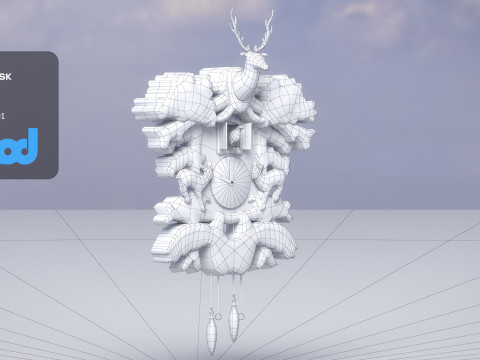 Cuckoo Clock Model 3D